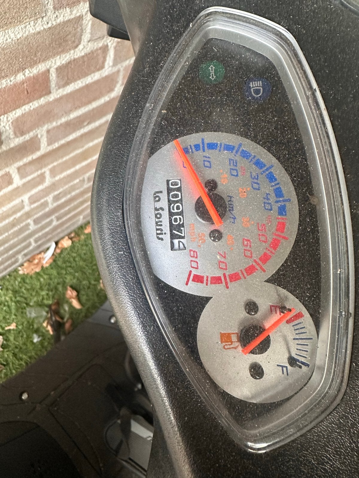 La Souris scooter, mat zwart, 967 km, Ophalen, Zo goed als nieuw, Benzine, Overige merken