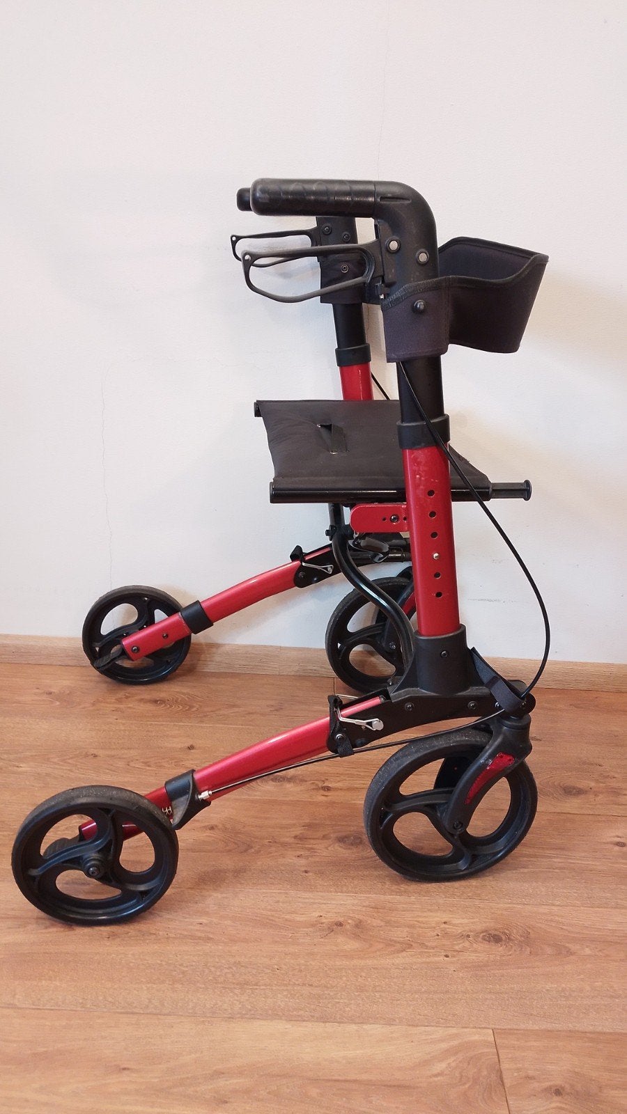 2xinklapbare  rollator, Ophalen