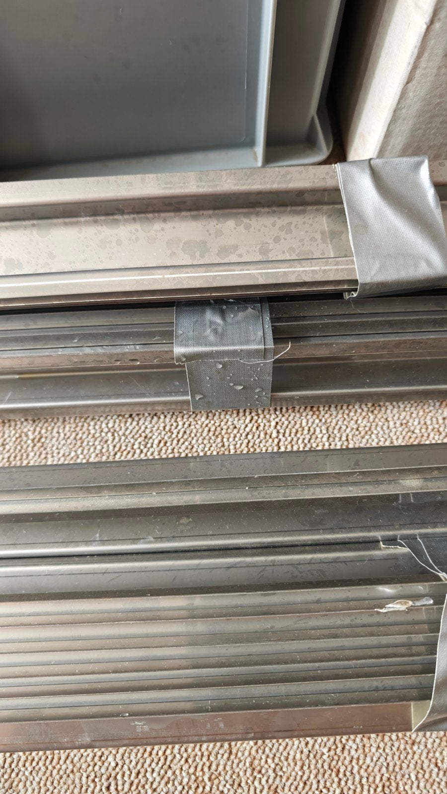 RVS Omega Profiel 2.5m lang, 6cm breed, 3.3cm goot, Doe-het-zelf en Verbouw, Metalen, Ophalen of Verzenden, Zo goed als nieuw