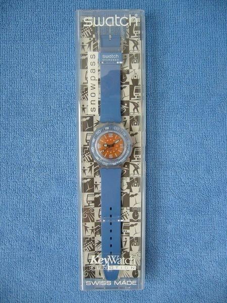 Swatch horloge model Chill Factor design jaar 2002 nog nw, Kunststof, Swatch, Nieuw, Kunststof