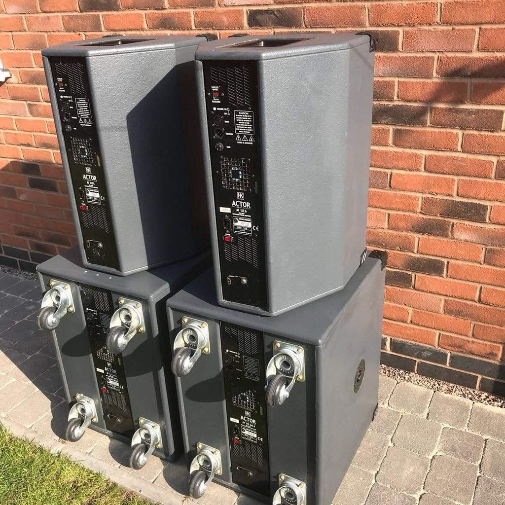 Hk actor set actief, Ophalen, Gebruikt, 1000 watt of meer, P.A.