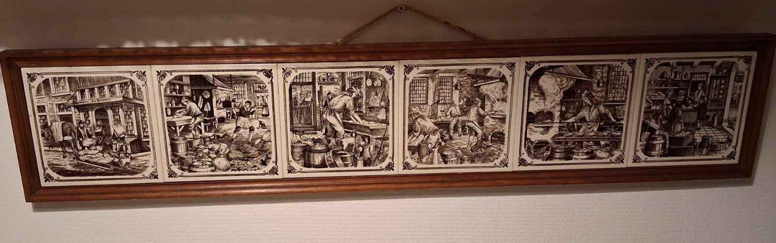 Tegeltableau Bakkerij De Hoorn - Ambachtelijk Tafereel, Ophalen