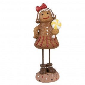 Clayre & Eef Gingerbread man 23 cm kerstfiguur, De Giesel 46, Haelen, Nederland, Nieuw, Ophalen of Verzenden, Info@clayre-eef.com