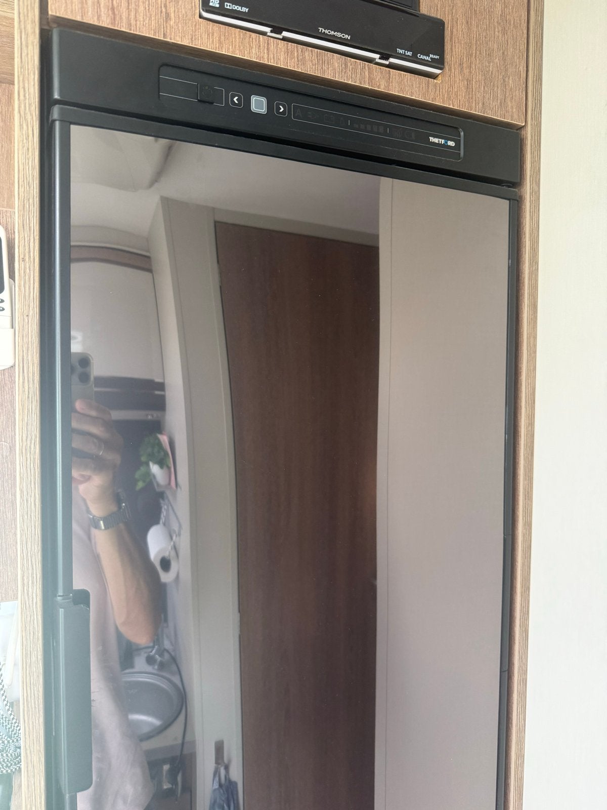Thetford N3142 Koelkast met vriesvak voor camper/caravan, Ophalen, 100 tot 150 liter, Zo goed als nieuw, 140 tot 160 cm