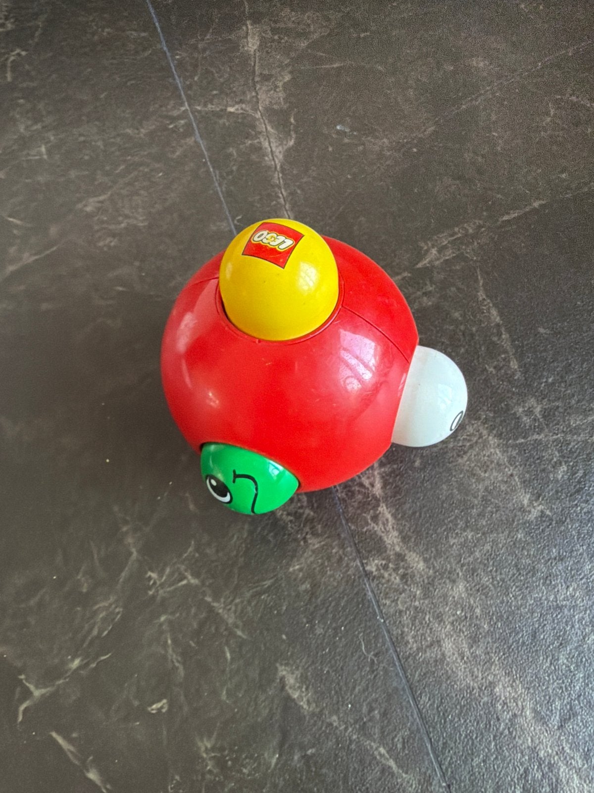 Lego Duplo Rammelaar met verwisselbare gezichtjes, Ophalen of Verzenden, Gebruikt, Rammelaar