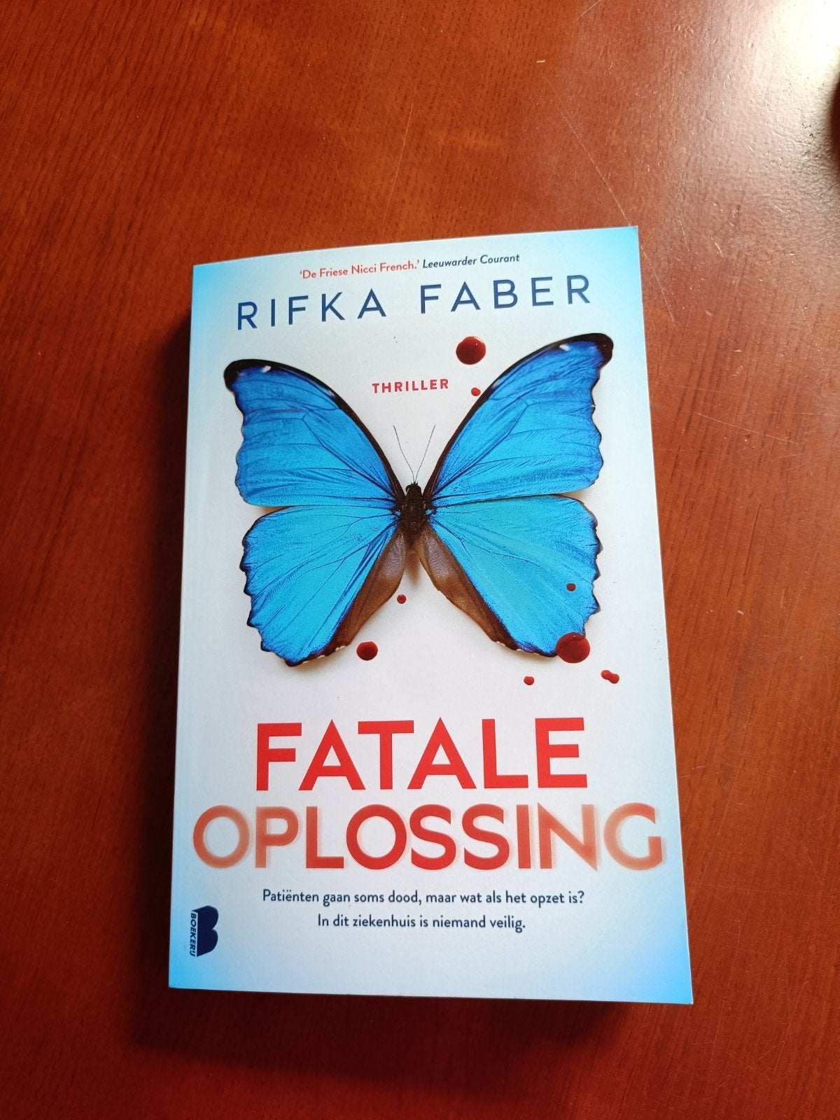 Fatale Oplossing - Rifka Faber (Thriller), Ophalen, Zo goed als nieuw, Nederland, Rifka Faber