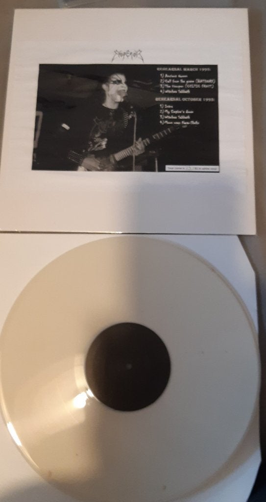 Emperor - Reh. lp 1993 Numbered to 81 Darkthrone Bathory, Cd's en Dvd's, Vinyl | Hardrock en Metal, Originele persing, Verzenden