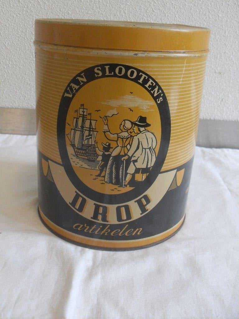 van slooten.s drop blik, Ophalen of Verzenden, Gebruikt, Overige
