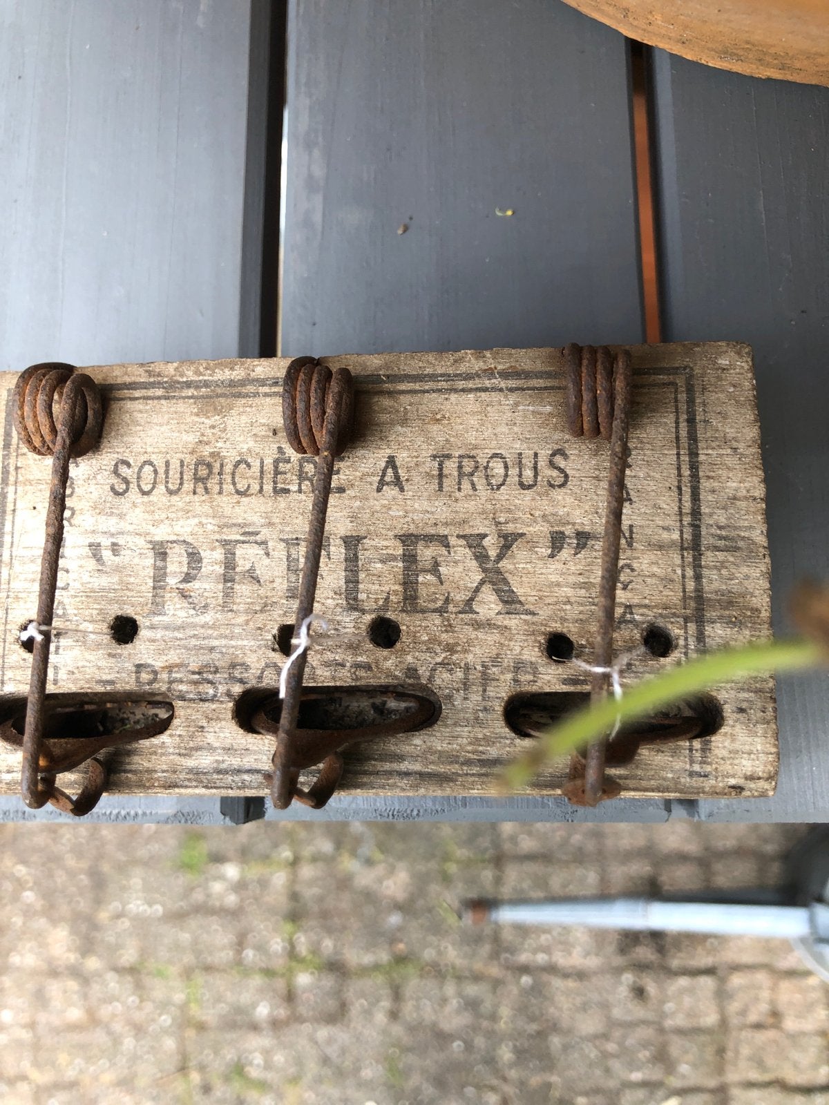 Antieke Franse muizenval 'Reflex' - Decoratief, Ophalen of Verzenden