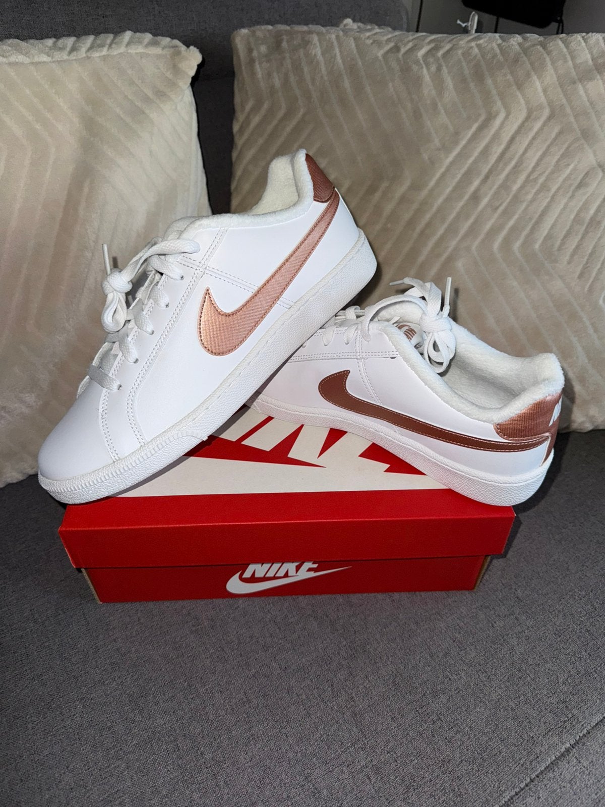 WMNS NIKE COURT ROYALE, Ophalen, Wit, Nieuw, Sneakers of Gympen