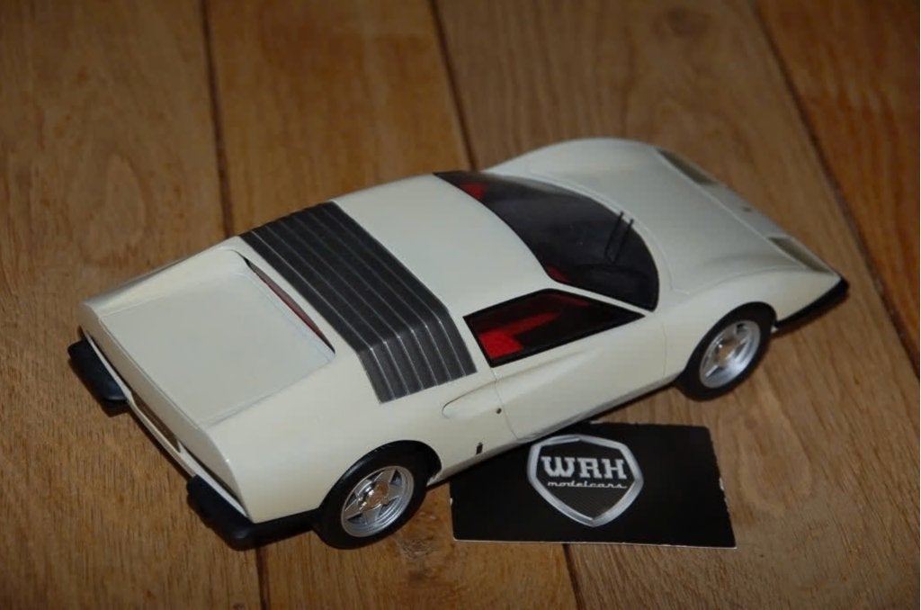 1:18 FERRARI P6 PROTOTIPE pearl white TECNO resin no box WRH, Hobby en Vrije tijd, Modelauto's | 1:18, Verzenden, Zo goed als nieuw