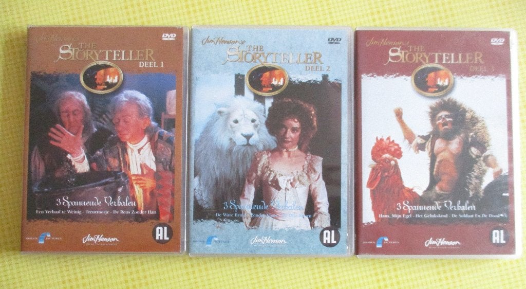 The Storyteller - Deel 1 / 2 en 3 ( DVD's ), Cd's en Dvd's, Alle leeftijden, Ophalen of Verzenden, Gebruikt, Science Fiction en Fantasy