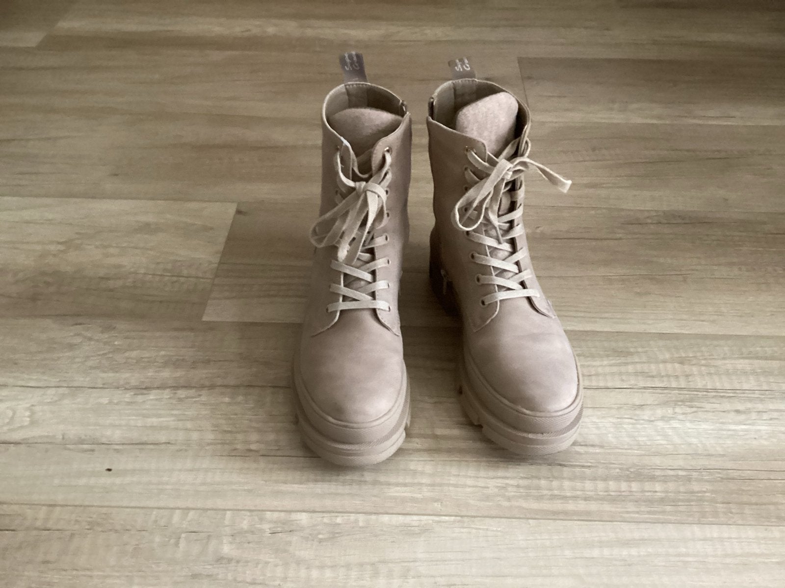 Super Cracks Veterlaarzen/Rits Maat 38 Beige, Ophalen of Verzenden, Zo goed als nieuw, Beige, Lage of Enkellaarzen