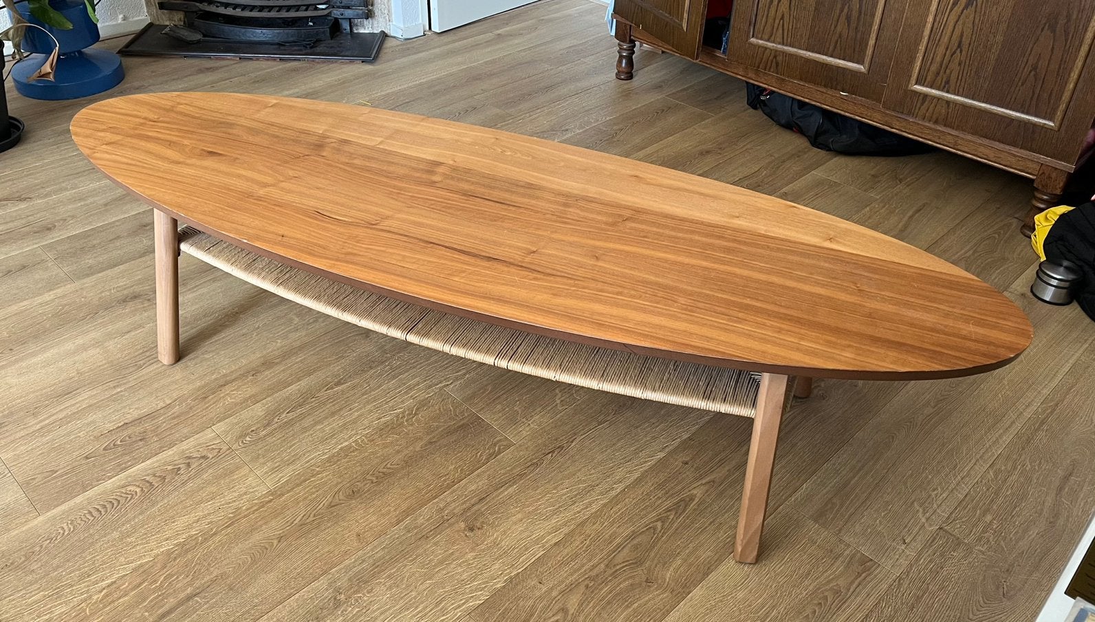 Ikea stockholm salontafel, Huis en Inrichting, Tafels | Salontafels, Ophalen, 50 tot 100 cm, Zo goed als nieuw, 150 tot 200 cm