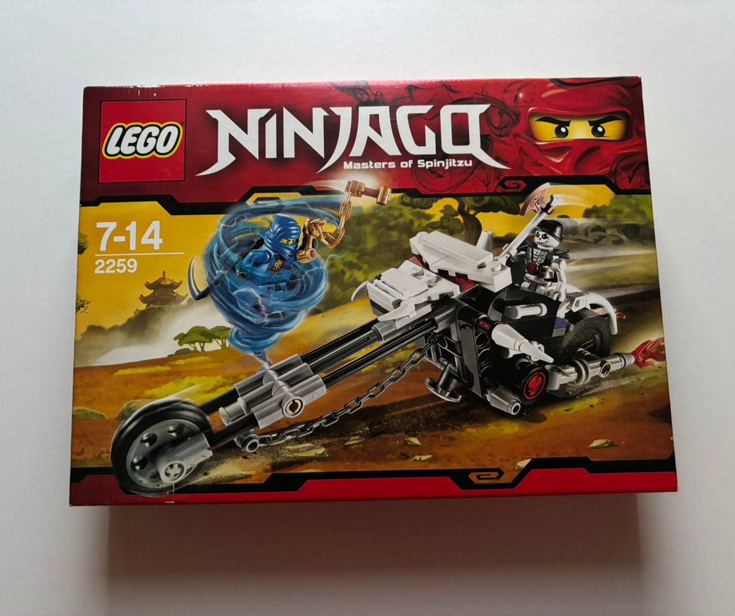 Lego ninjago skull motorbike 2259 NIB, Ophalen of Verzenden, Zo goed als nieuw