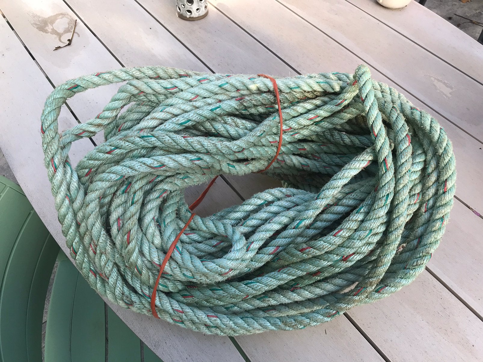 Touw ruim 40 meter, voor 20 euro, Ophalen of Verzenden, Gebruikt