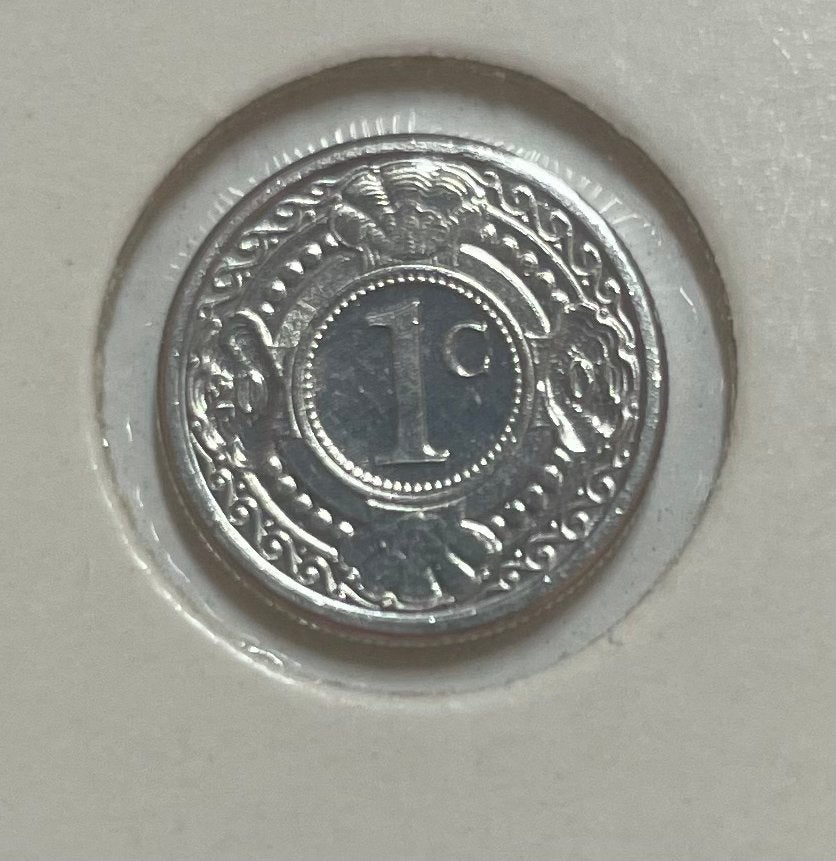 1 cent Nederlandse Antillen 2001, Ophalen of Verzenden, Koningin Beatrix