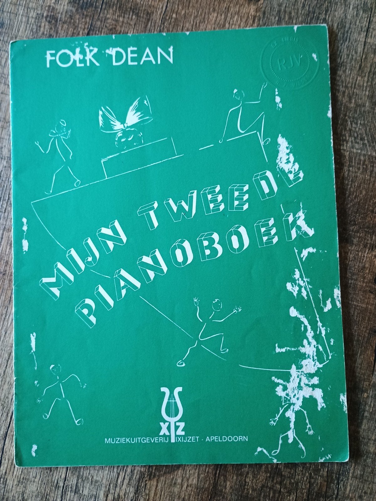 Folk Dean - Mijn tweede pianoboek, Ophalen of Verzenden, Gebruikt, Piano