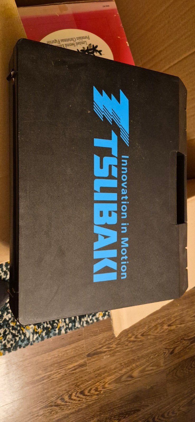 Tsubaki demo box met diverse kettingen en stickers, Motoren, Ophalen of Verzenden, Gebruikt