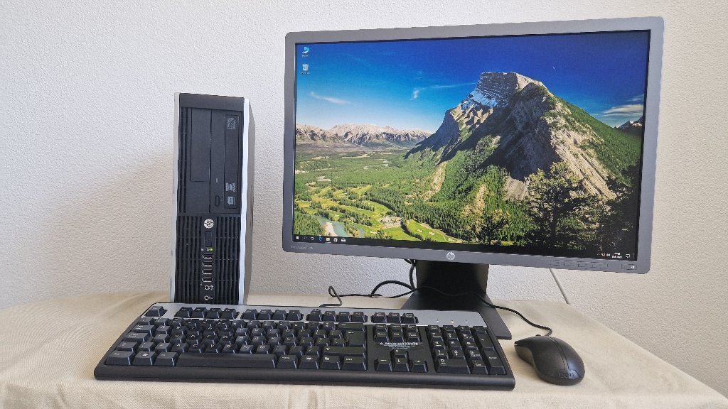 HP i5 & Leuke 24 INCH Lcd SSD/Hdd & Wind 10/11 LCD Wi-Fi, Gebruikt, Met monitor, 8 GB, Ophalen of Verzenden