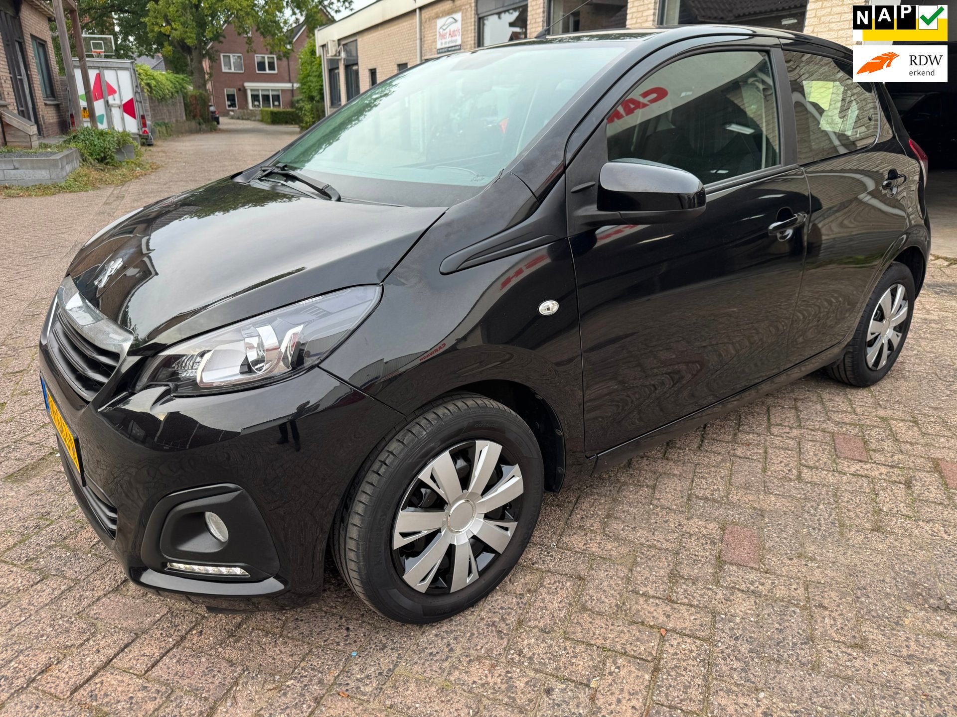 Peugeot 108 1.0 e-VTi Active TOP! AIRCO,LEDORG 79815 KM NAP, Voorwielaandrijving, Gebruikt, Euro 6, 4 stoelen