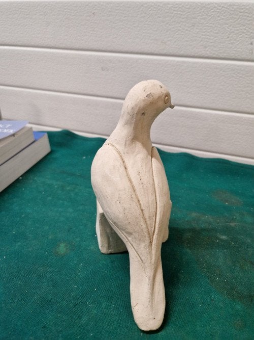 beeld duif aardewerk, 1986, Ophalen of Verzenden