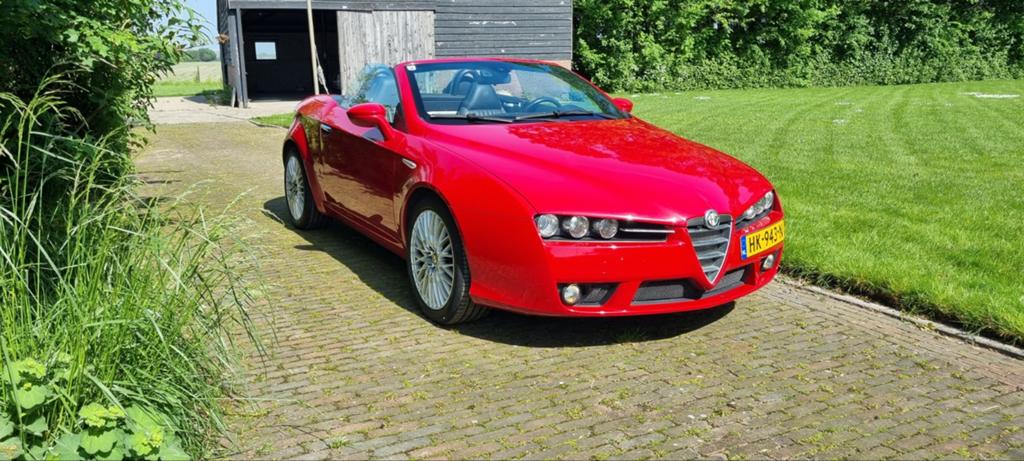 Alfa Romeo Spider 2.2 JTS Selespeed 2010 Rood, Auto's, Alfa Romeo, Particulier, Spider, ABS, Airconditioning, Alarm, Centrale vergrendeling