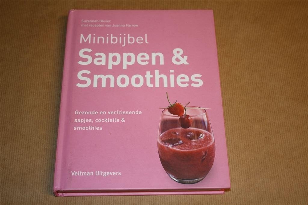Minibijbel sappen & smoothies. Gezonde en verfrissende..., Boeken, Ophalen of Verzenden, Zo goed als nieuw, Italië