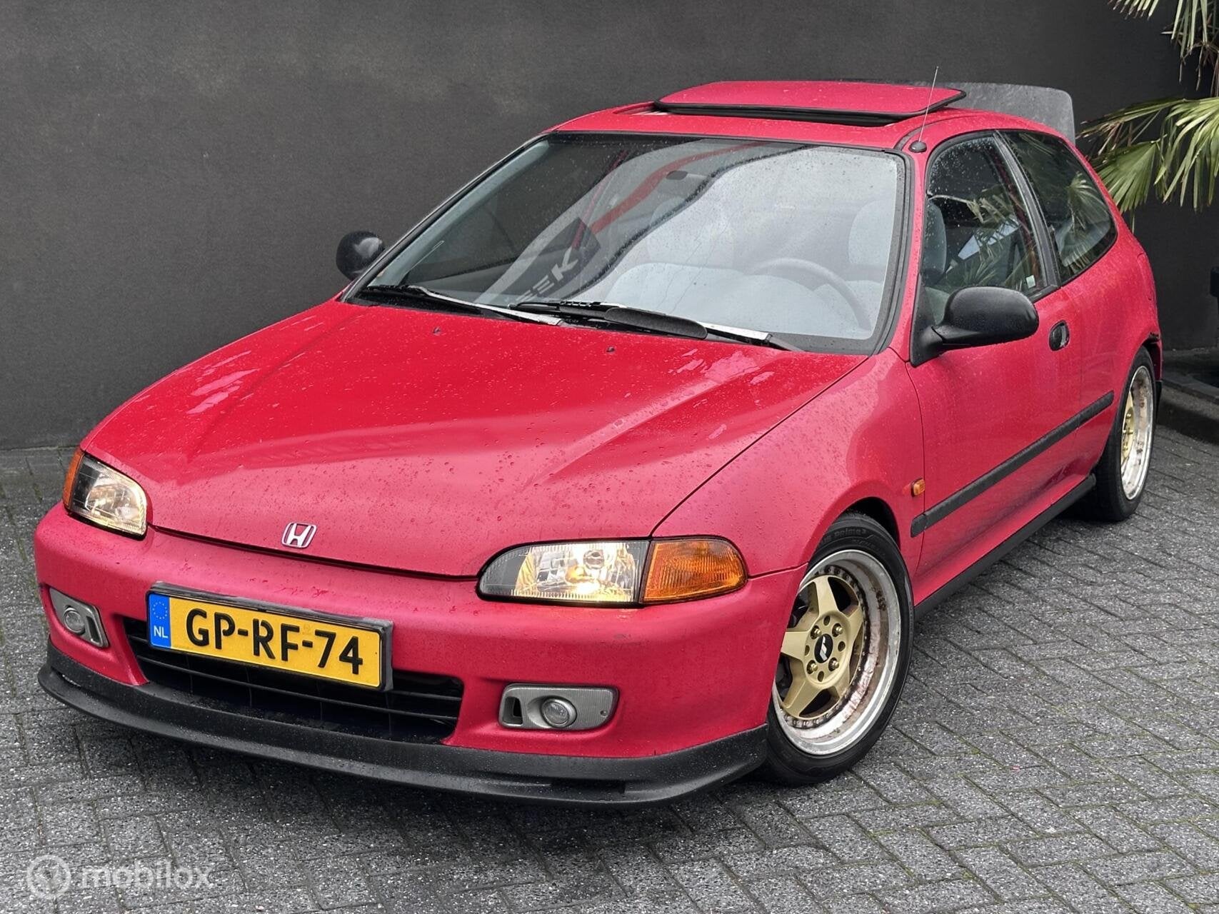 Honda Civic 1.5 LSi 90PK zo mee, Voorwielaandrijving, Gebruikt, 4 cilinders, Origineel Nederlands