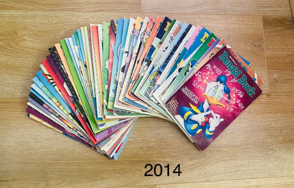 Donald Duck complete jaargang 2014 (mist 2) + 2 specials, Complete serie of reeks, Walt Disney, Ophalen, Gelezen