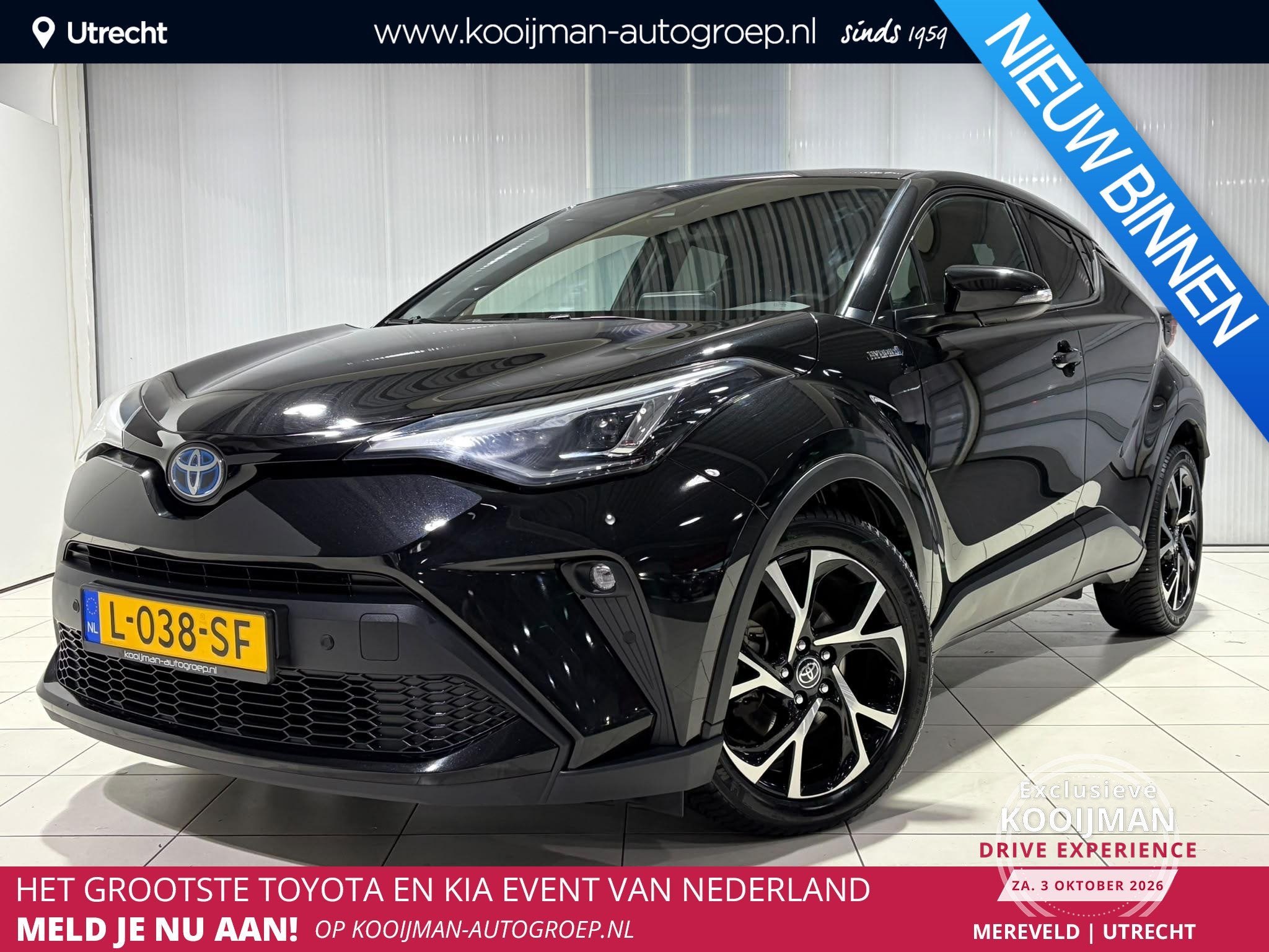 Toyota C-HR 1.8 Hybrid Business Plus Parkeersensoren V+A, Na