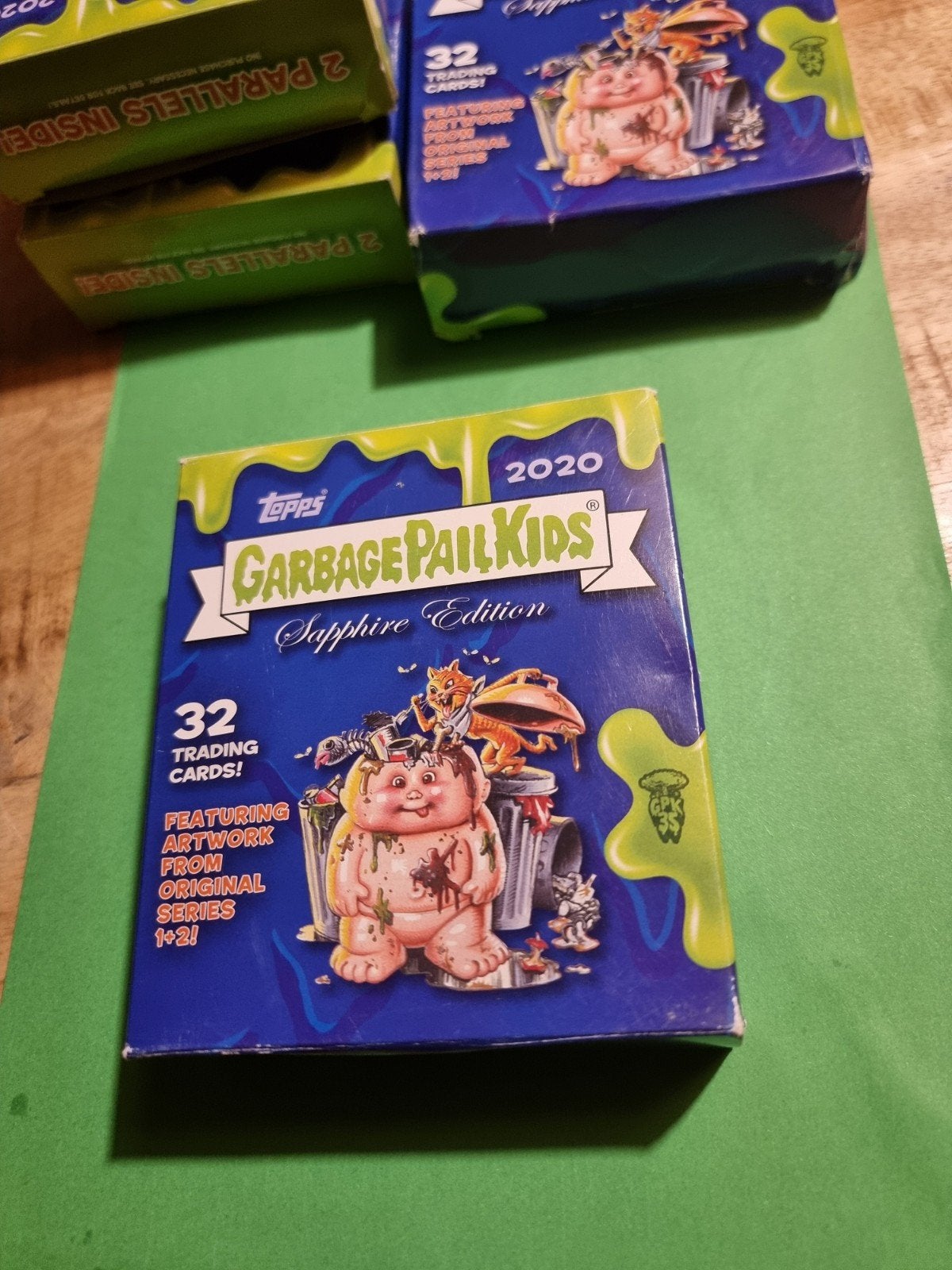 Garbage Pail Kids Sapphire doos(Leeg), 1 speler, Ophalen of Verzenden, Zo goed als nieuw, Vanaf 3 jaar