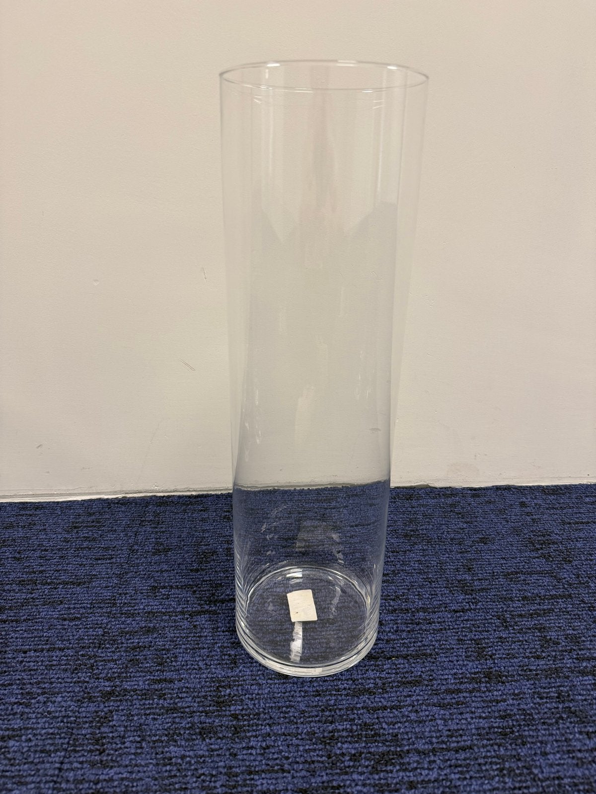 Grote glazen cilinder vaas - 50cm hoog, Ophalen, Transparant, 50 cm, Glas