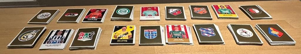 Heel veel verschillende Plus voetbal(XXL)stickers &tatoeages, Plus, Ophalen of Verzenden