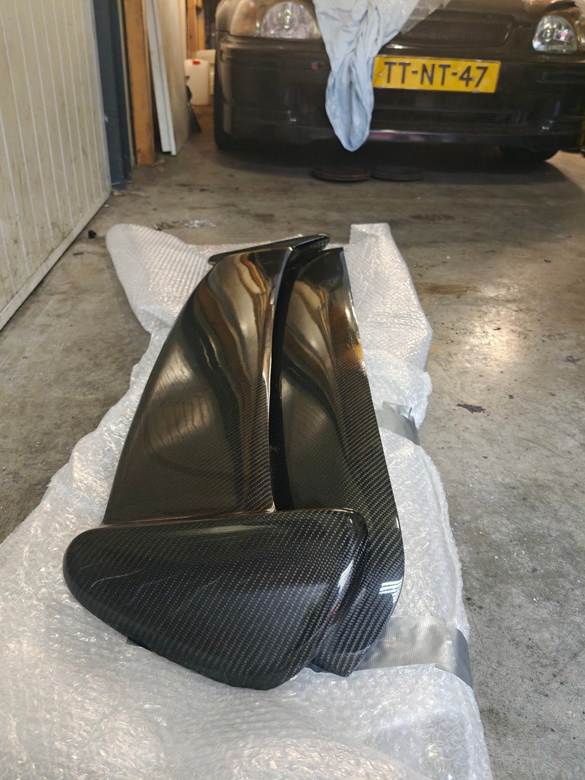 Carbon EK9 Type R spoiler Honda Civic, Auto-onderdelen, Ophalen, Gebruikt, Honda