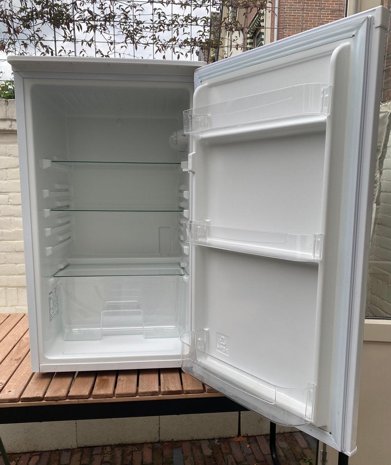 Nette Inventum koelkast 104 liter - zonder vriesvak, Ophalen, Zonder vriesvak, Minder dan 85 cm, 100 tot 150 liter