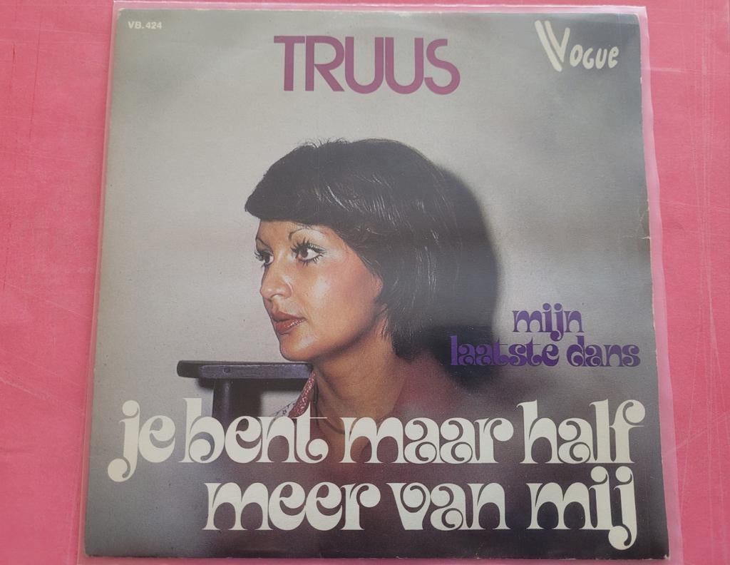 Truus - Je bent maar half meer van mij ., Cd's en Dvd's, Vinyl | Nederlandstalig, Ophalen, Zo goed als nieuw, Overige formaten
