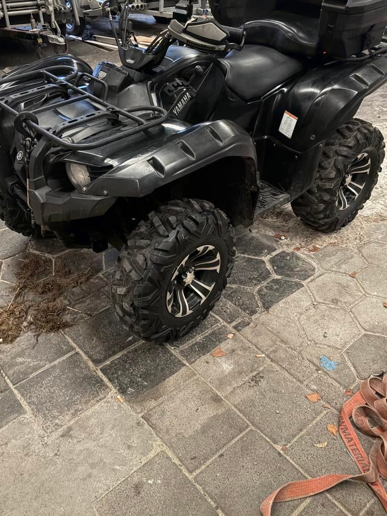 Yamaha Grizzly 700 EPS Quad - Zwart, Goede Staat, 1 cilinder, Meer dan 35 kW