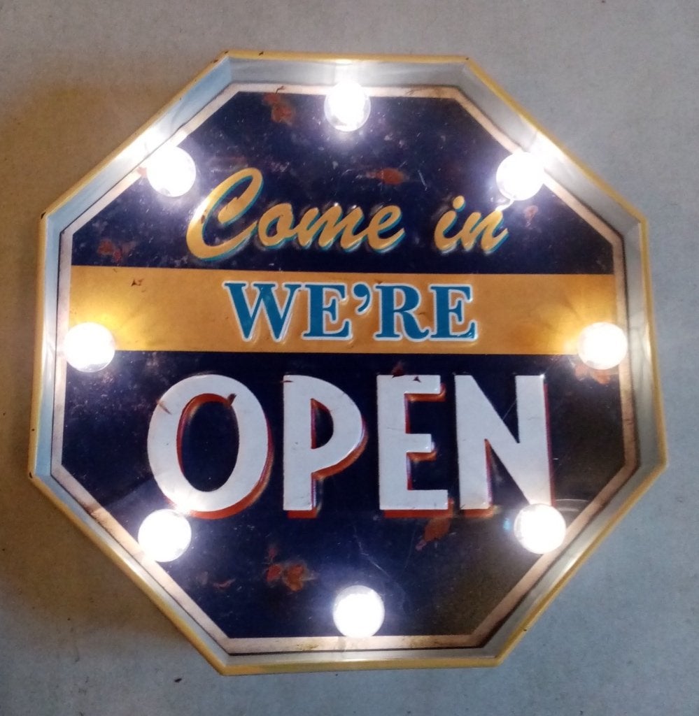 Veel verschillende modellen lichtgevende reclame borden., Ophalen of Verzenden, Nieuw, Lichtbak of (neon) lamp
