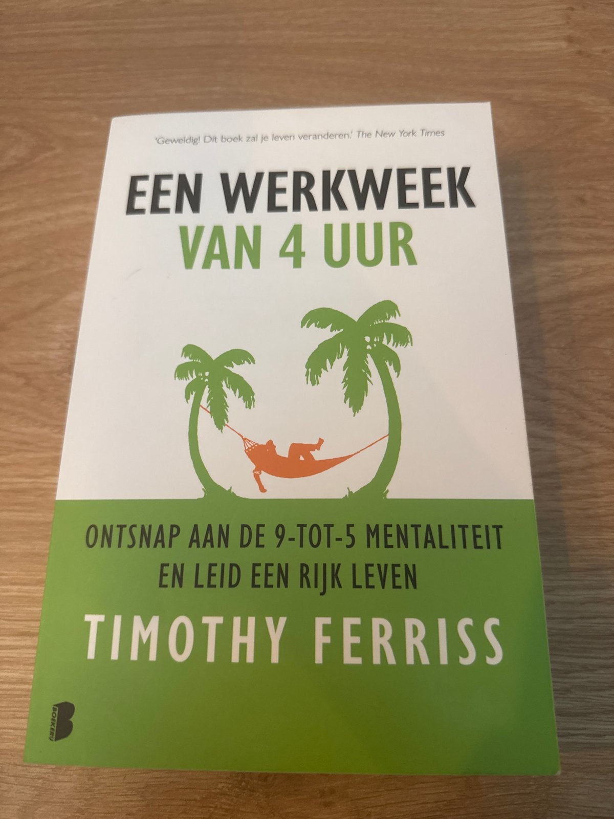 Een werkweek van 4 uur - Timothy Ferriss, Boeken, Ophalen of Verzenden, Zo goed als nieuw, Nederland