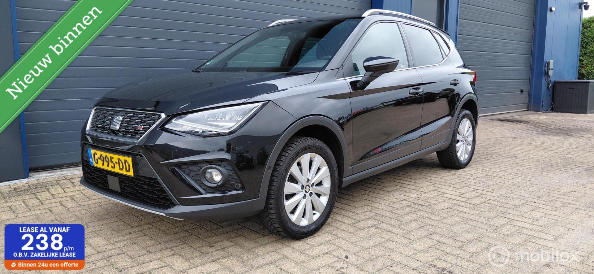 Seat Arona 1.0 TSI Xcellence ,Led, Virtual ,Trekhaak, Auto's, Voorwielaandrijving, Stof, Gebruikt, 95 pk