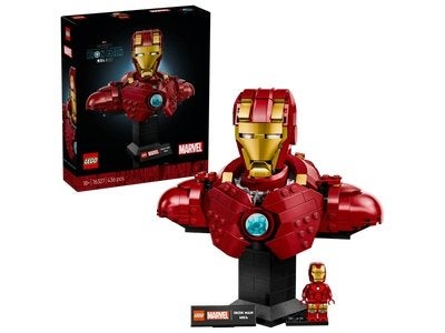 lego  Iron Man MK4 buste (76327), Ophalen of Verzenden, Nieuw, Complete set, Lego