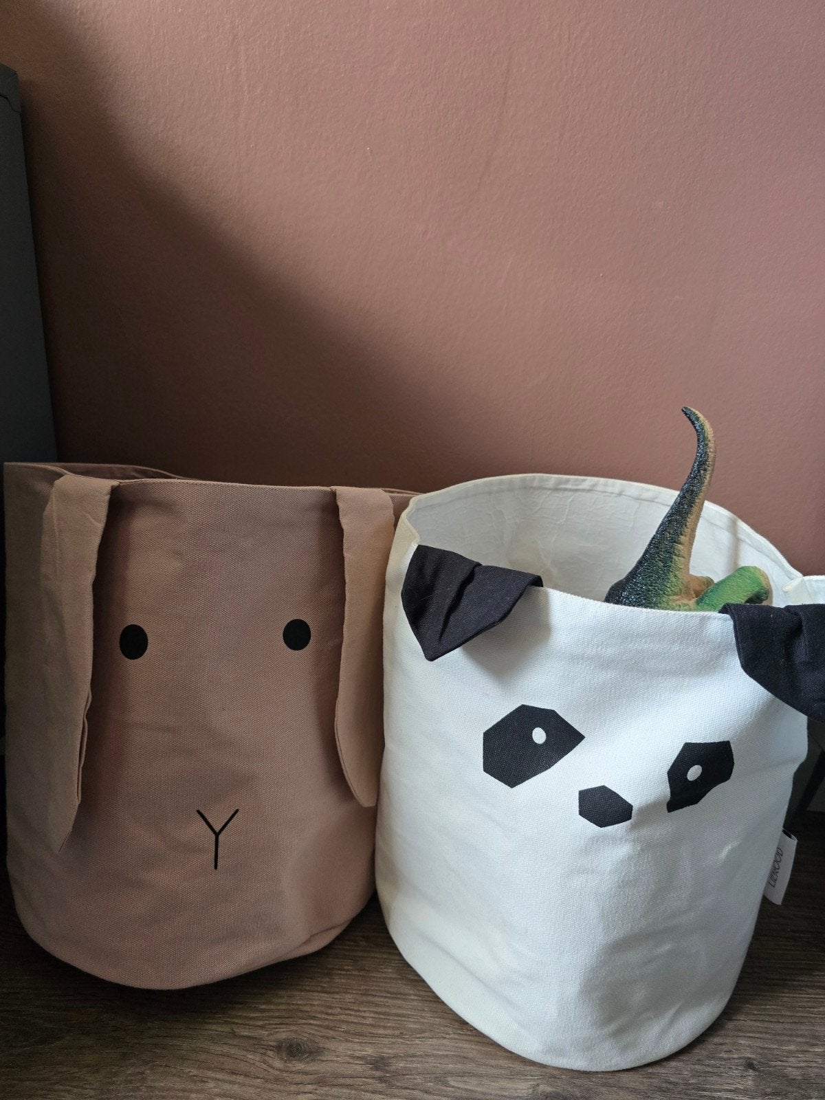 Leuke opbergmanden van LIEWOOD (konijn & panda), Ophalen of Verzenden