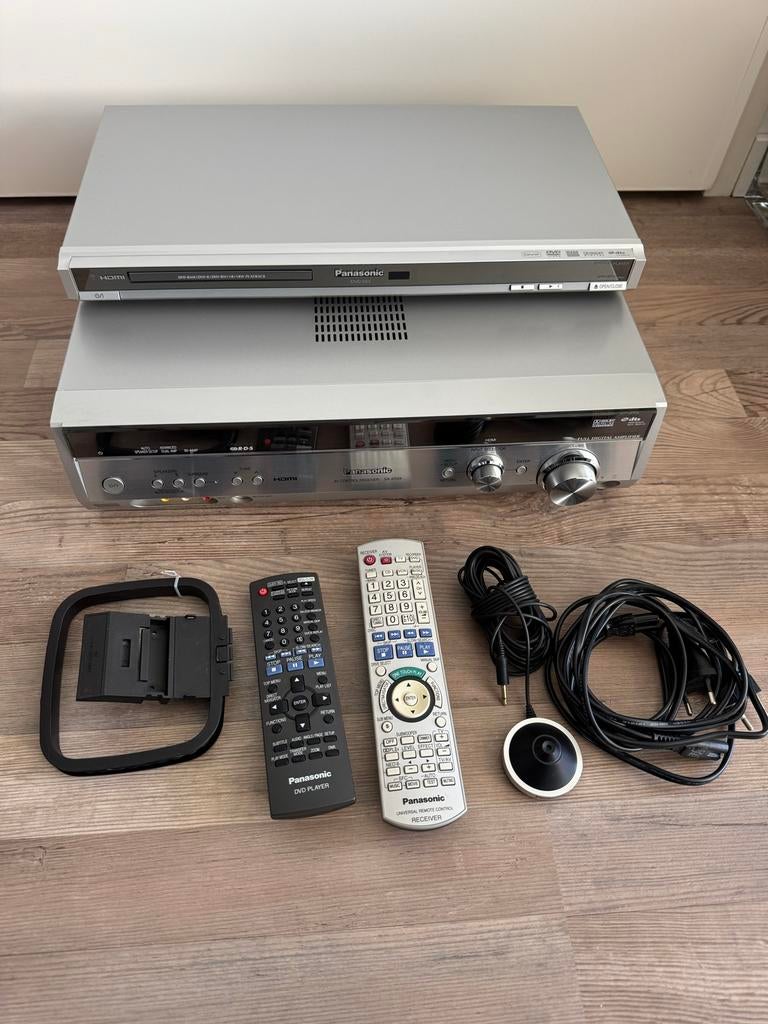 Panasonic AV Control Receiver SA-XR59 met DVD-speler, 120 watt of meer, Ophalen, Overige merken, Gebruikt