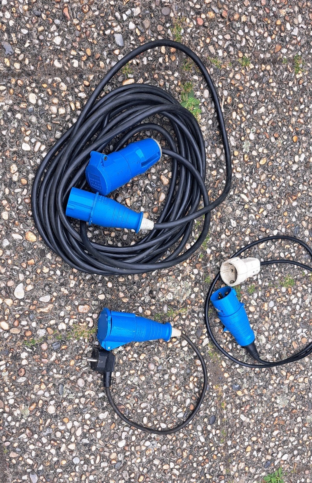 Caravan kabel 10 meter met CEE en Schuko stekker, Gebruikt, Onbekend, Ophalen of Verzenden, Onbekend@voorbeeld.nl