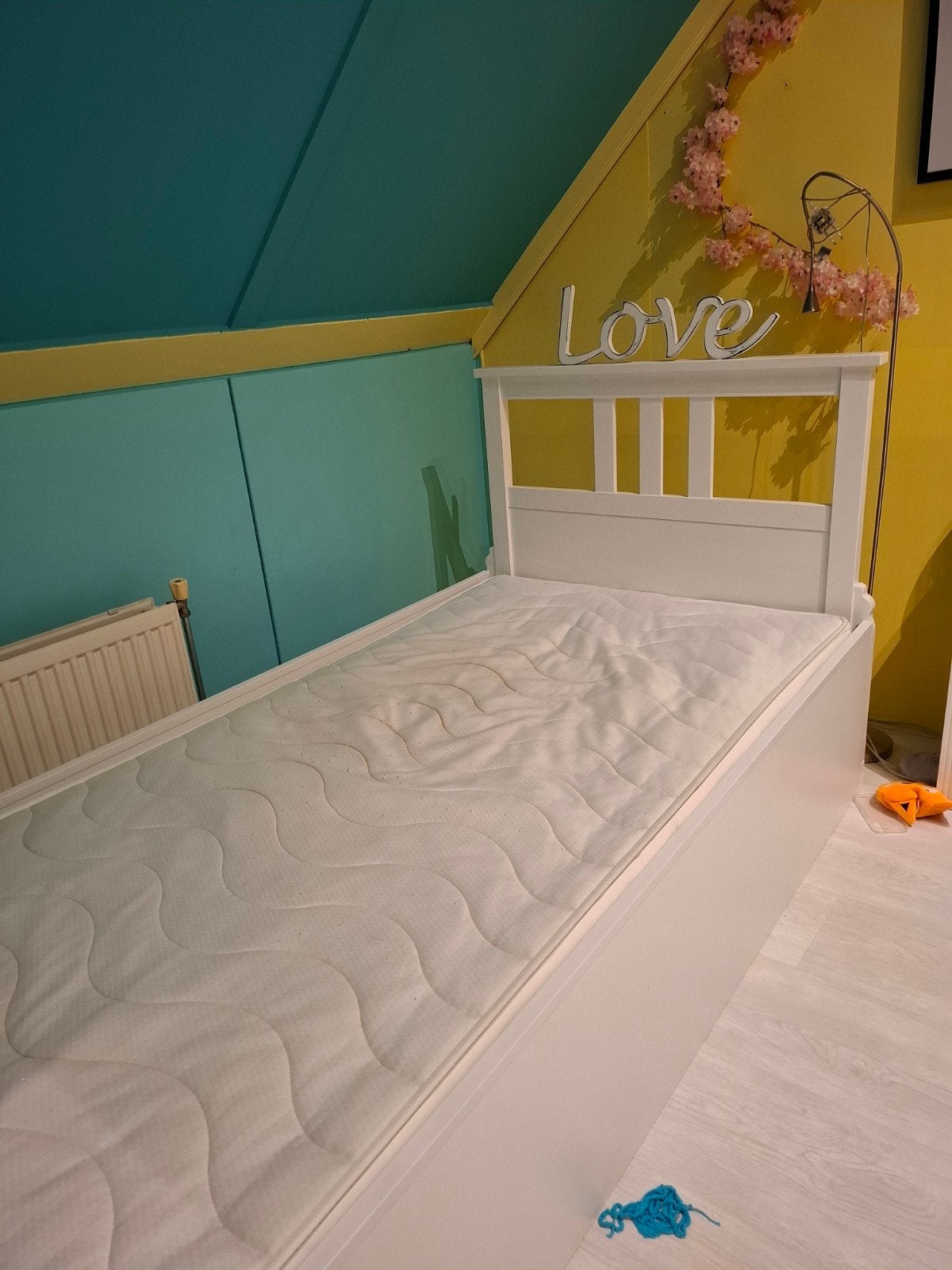 Gratis op te halen .1 persoons gestabiliseerd WATERBED, Huis en Inrichting, Ophalen, Eenpersoons, 210 cm, Gestabiliseerd