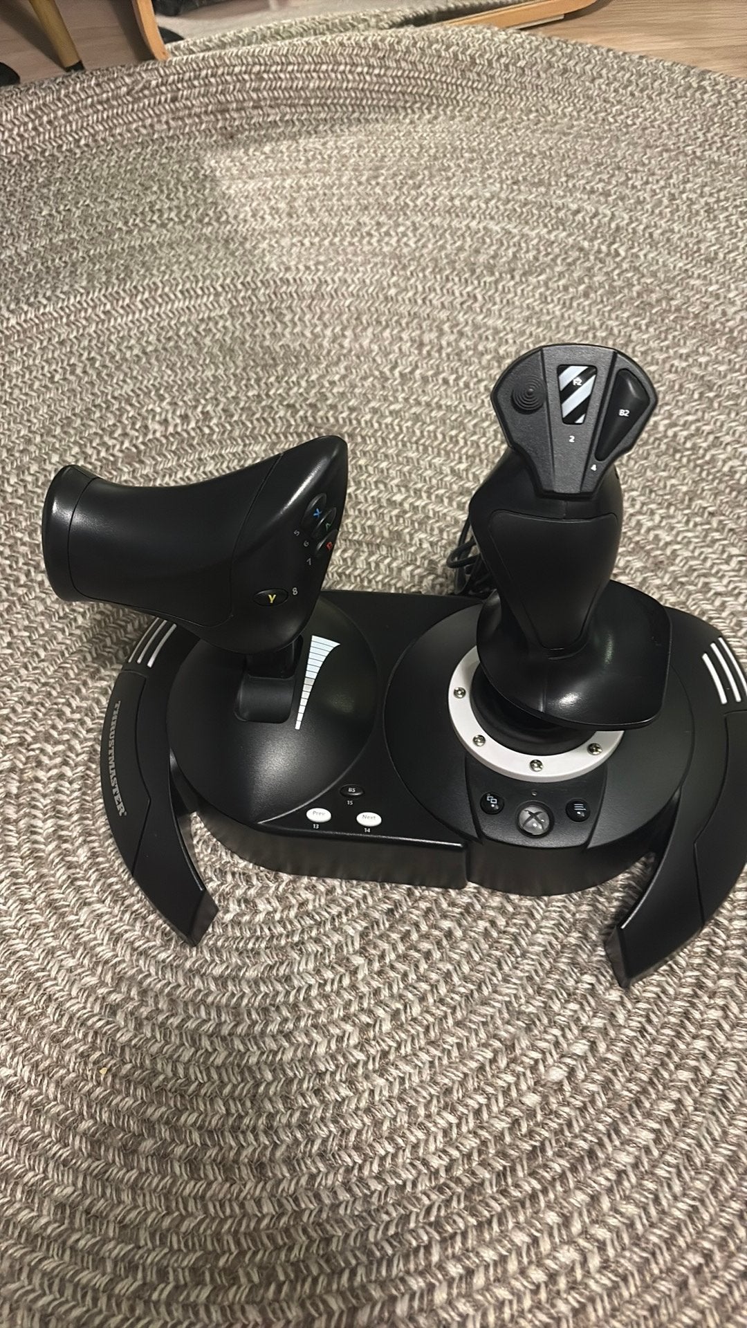 X box thrustmaster, Spelcomputers en Games, Spelcomputers | Overige Accessoires, Ophalen of Verzenden, Zo goed als nieuw