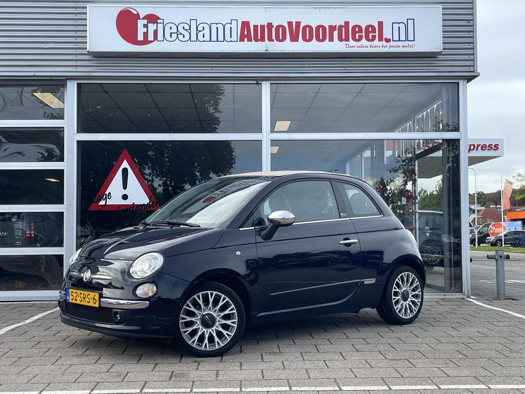 Fiat 500 C 0.9 TwinAir Lounge /Cabrio/Leder/Clima/LMV/APK 06, Auto's, Fiat, Bedrijf, Te koop, 500C, ABS, Airbags, Airconditioning