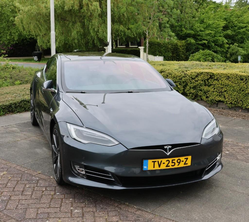 Tesla Model S 2018 Grijs, 110 €/maand, Model S, Elektrisch, 2190 kg