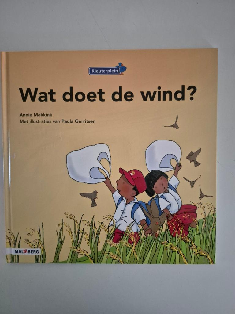 Prentenboek: Wat doet de wind? Zgan, Annie Makkink, 5 of 6 jaar, Fictie algemeen, Jongen of Meisje